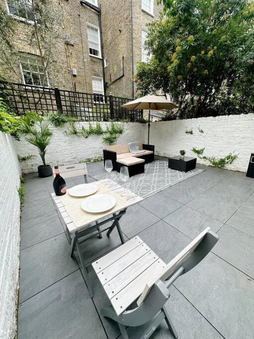 Londwell, Luxe And Leaves, Chelsea Flat With Private Garden Apartamento Londres Exterior foto